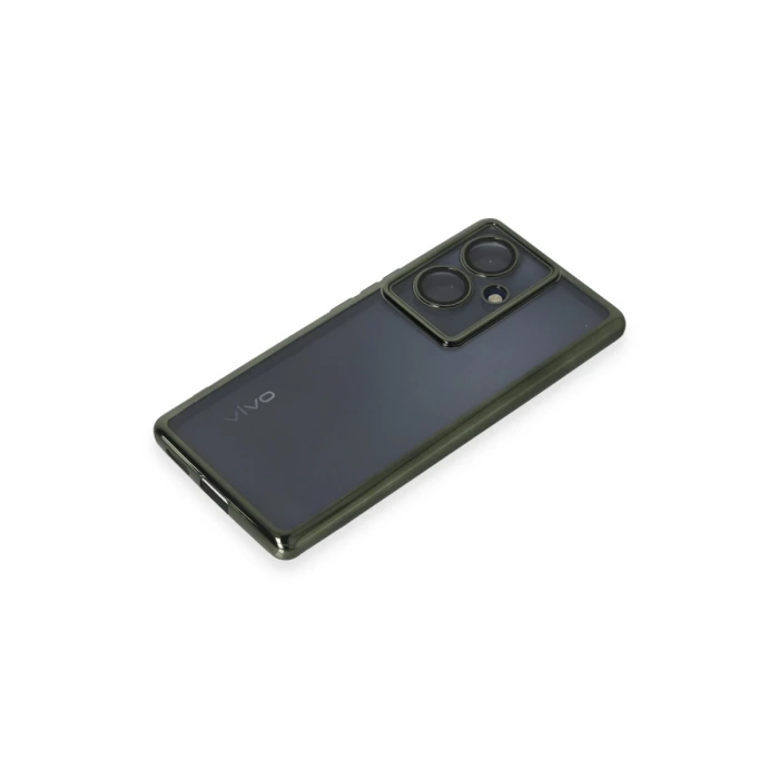 Newface Vivo V29 Lite Kılıf Razer Lensli Silikon