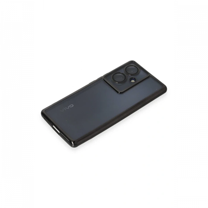 Newface Vivo V29 Lite Kılıf Razer Lensli Silikon