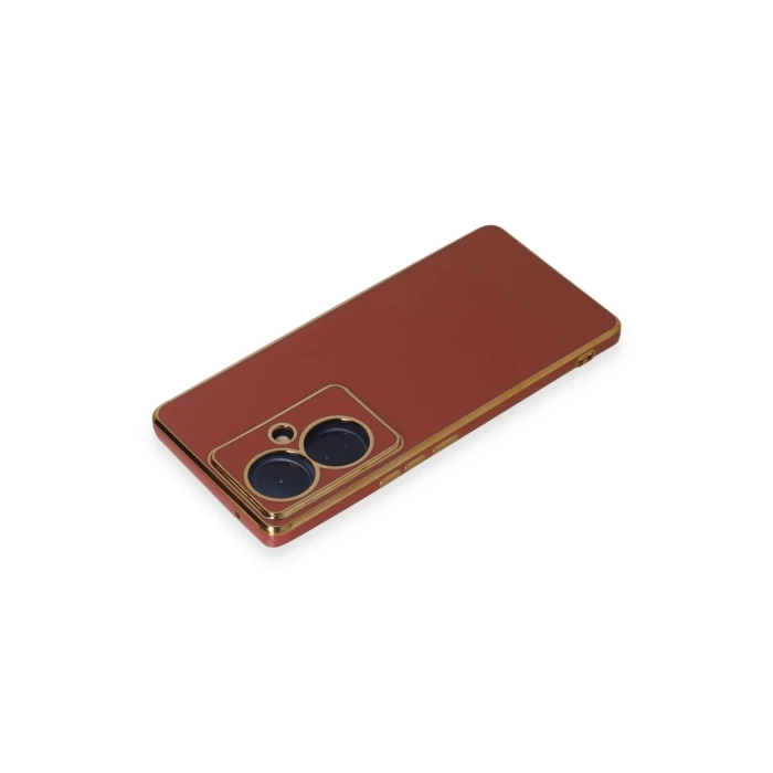 Newface Vivo V29 Lite Kılıf Volet Silikon - Kırmızı