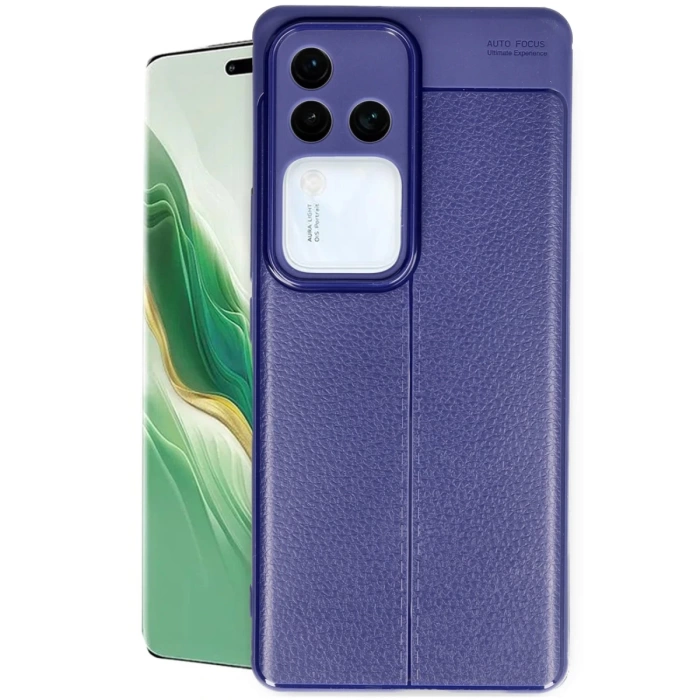 Newface Vivo V30 5G Kılıf Auto Focus Kapak - Lacivert