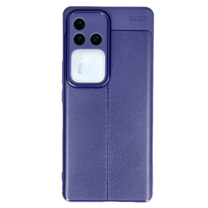 Newface Vivo V30 5G Kılıf Auto Focus Kapak - Lacivert