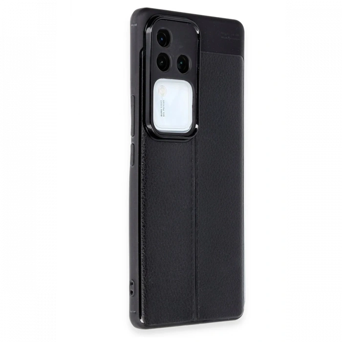Newface Vivo V30 5G Kılıf Auto Focus Kapak - Siyah