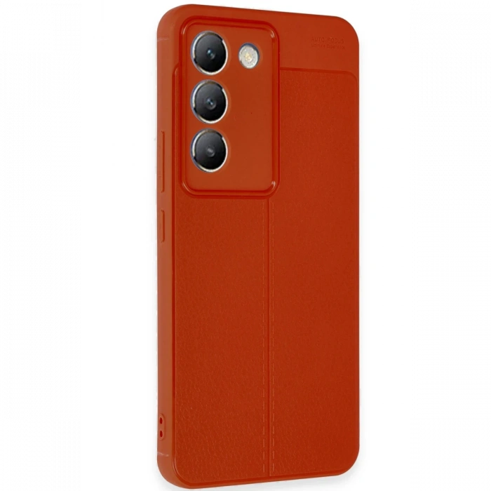Newface Vivo V30 Lite 4G Kılıf Auto Focus Kapak - Kırmızı