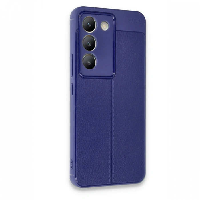 Newface Vivo V30 Lite 4G Kılıf Auto Focus Kapak - Lacivert