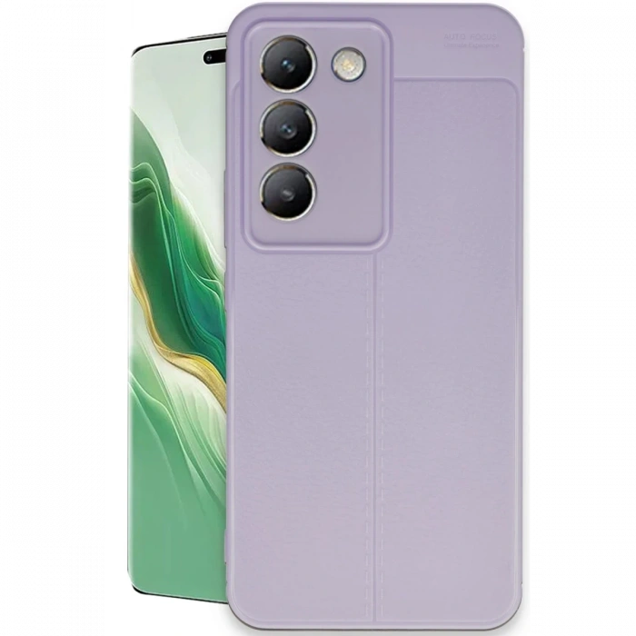Newface Vivo V30 Lite 4G Kılıf Auto Focus Kapak - Lila