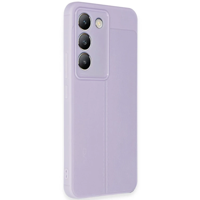 Newface Vivo V30 Lite 4G Kılıf Auto Focus Kapak - Lila