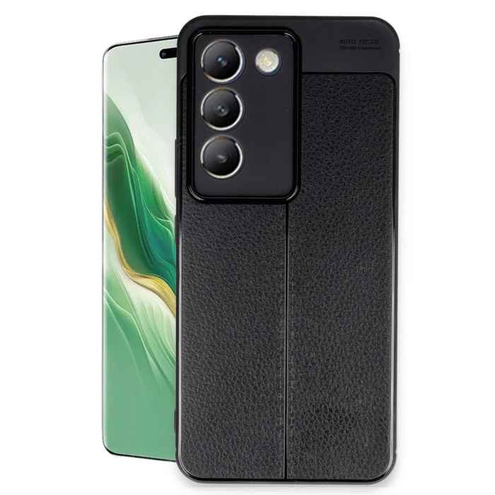 Newface Vivo V30 Lite 4G Kılıf Auto Focus Kapak - Siyah
