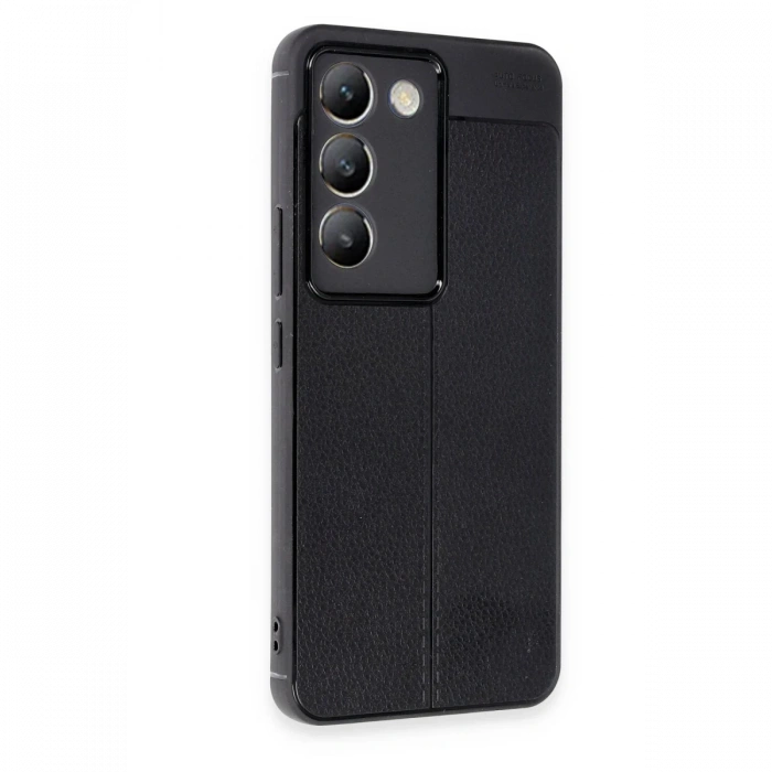 Newface Vivo V30 Lite 4G Kılıf Auto Focus Kapak - Siyah