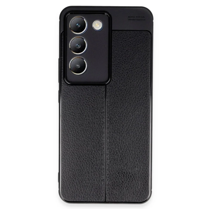 Newface Vivo V30 Lite 4G Kılıf Auto Focus Kapak - Siyah