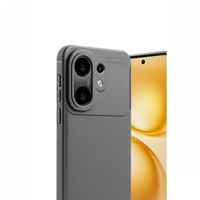 Newface Vivo X200 FE Auto Focus Karbon Kapak