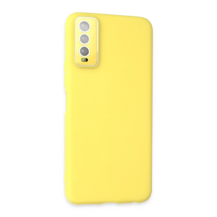 Newface Vivo Y11S Kılıf Lansman Glass Kapak