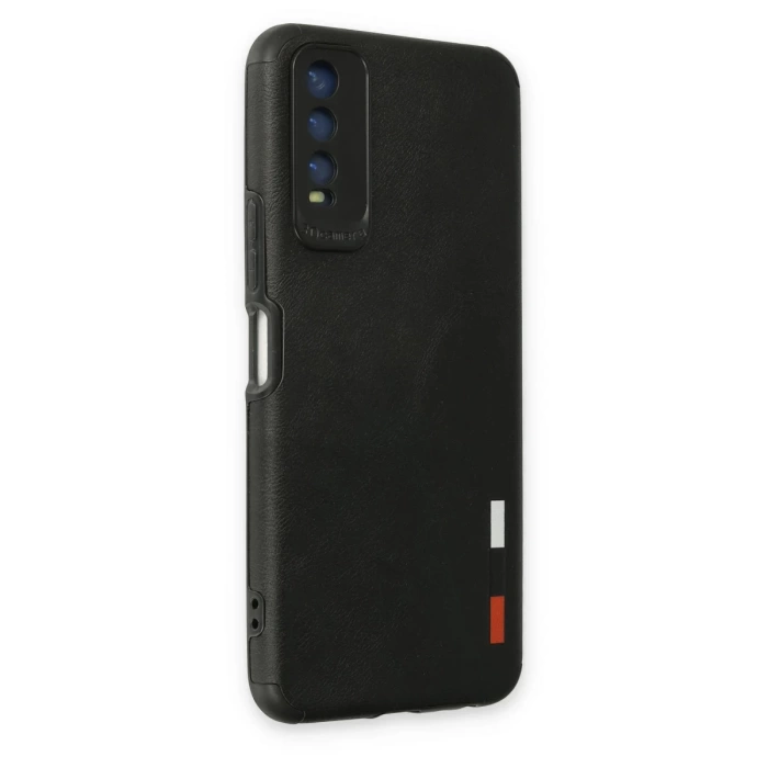 Newface Vivo Y11S Kılıf Loop Deri Silikon