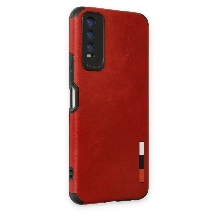 Newface Vivo Y11S Kılıf Loop Deri Silikon