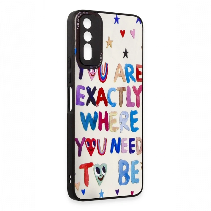 Newface Vivo Y11S Kılıf Mirror Desenli Kapak