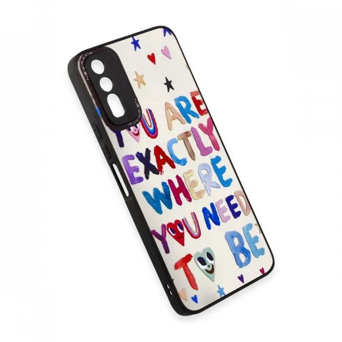 Newface Vivo Y11S Kılıf Mirror Desenli Kapak