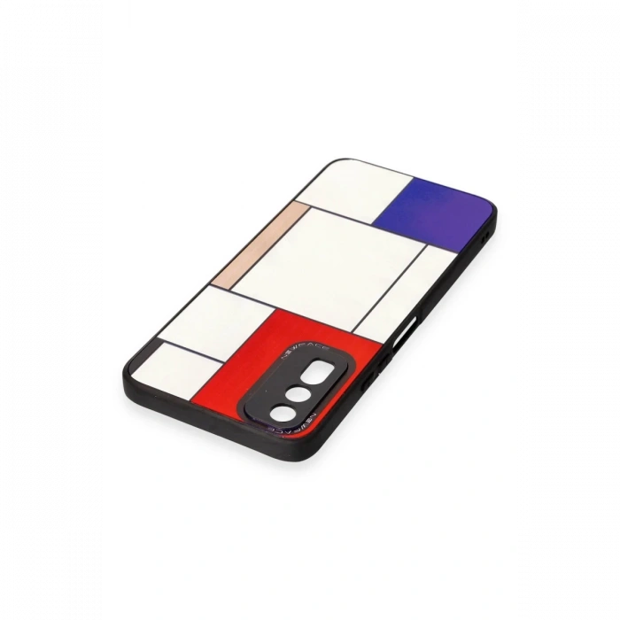 Newface Vivo Y11S Kılıf Mirror Desenli Kapak
