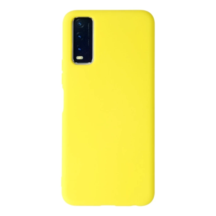 Newface Vivo Y11S Kılıf Nano içi Kadife Silikon