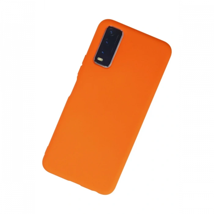 Newface Vivo Y11S Kılıf Nano içi Kadife Silikon