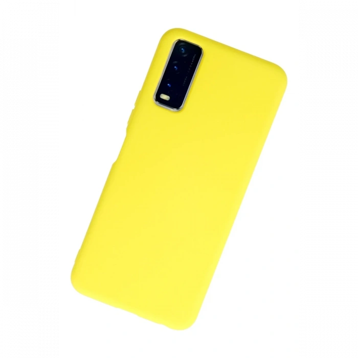 Newface Vivo Y11S Kılıf Nano içi Kadife Silikon