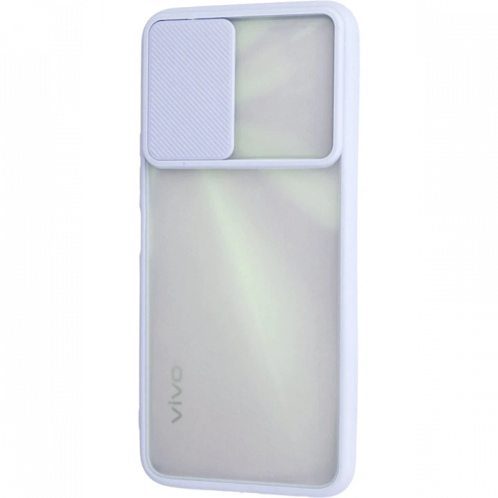 Newface Vivo Y11S Kılıf Palm Buzlu Kamera Sürgülü Silikon