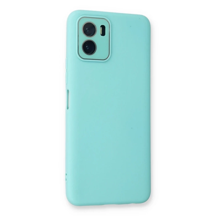Newface Vivo Y15S Kılıf Lansman Glass Kapak