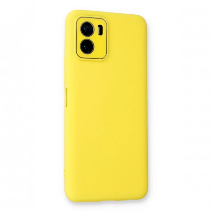 Newface Vivo Y15S Kılıf Lansman Glass Kapak