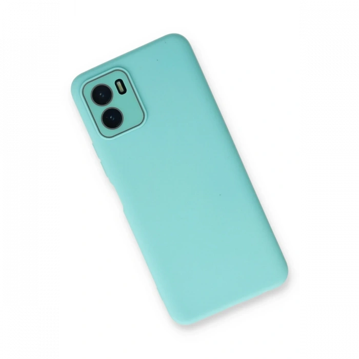 Newface Vivo Y15S Kılıf Lansman Glass Kapak