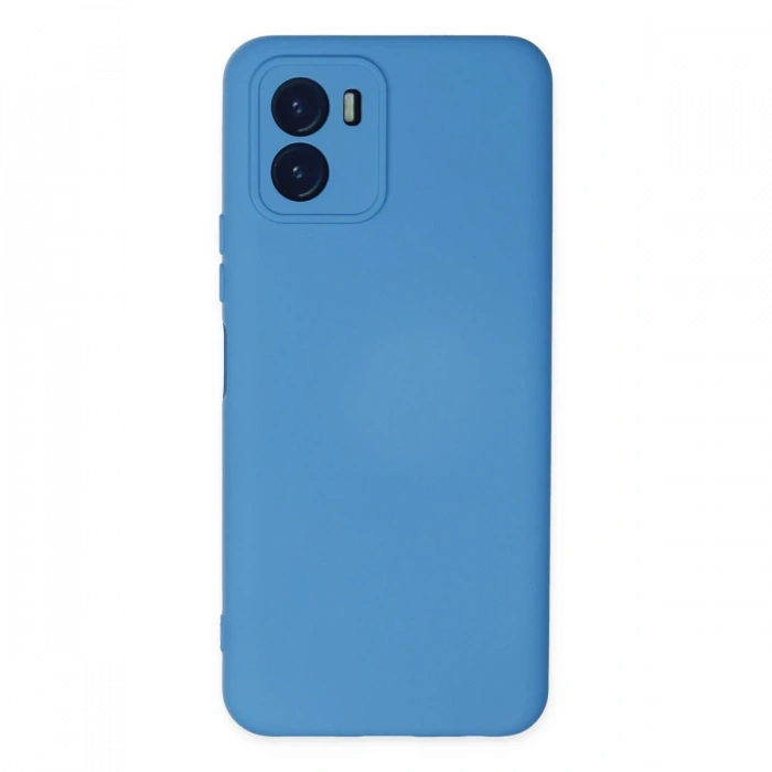 Newface Vivo Y15S Kılıf Nano içi Kadife Silikon