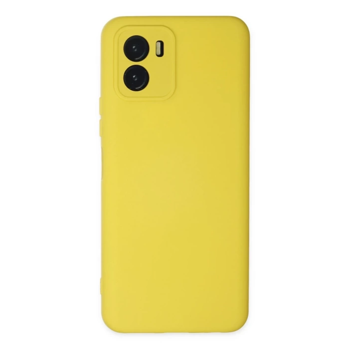 Newface Vivo Y15S Kılıf Nano içi Kadife Silikon