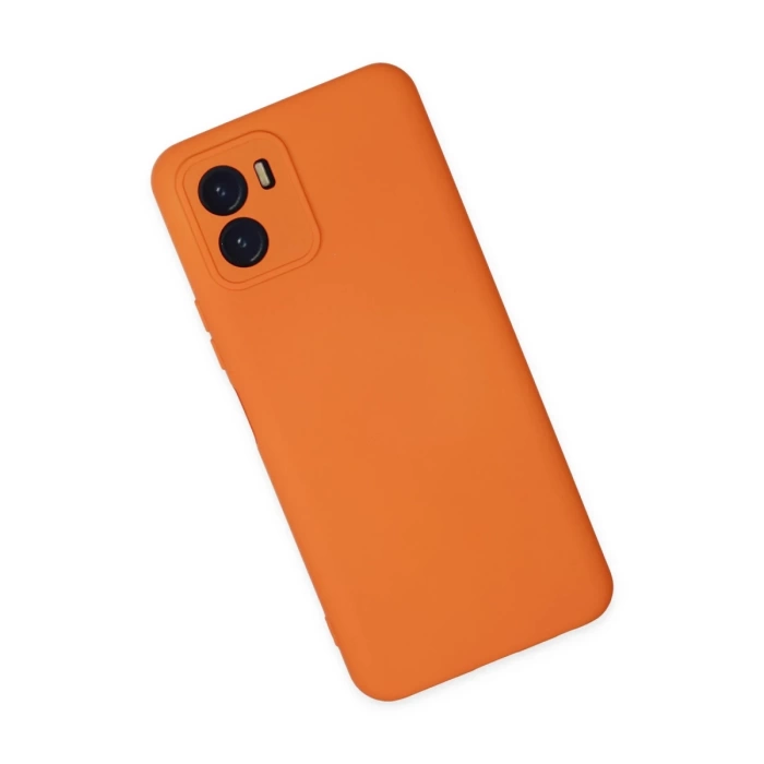 Newface Vivo Y15S Kılıf Nano içi Kadife Silikon