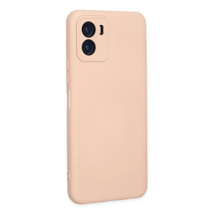 Newface Vivo Y15S Kılıf Nano içi Kadife Silikon