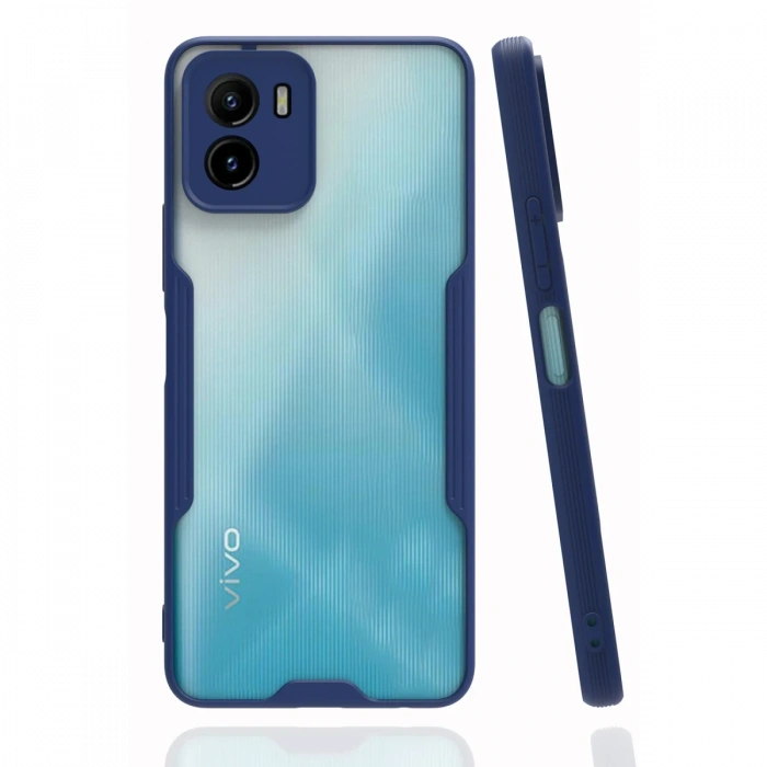 Newface Vivo Y15S Kılıf Platin Silikon