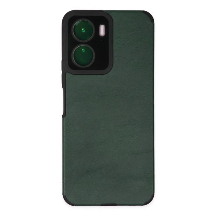 Newface Vivo Y16 Kılıf Loop Deri Silikon