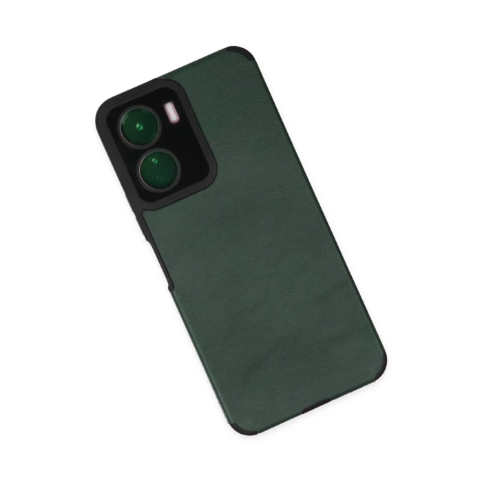 Newface Vivo Y16 Kılıf Loop Deri Silikon