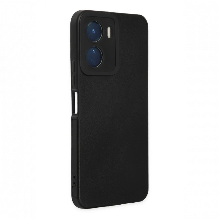 Newface Vivo Y16 Kılıf Loop Deri Silikon