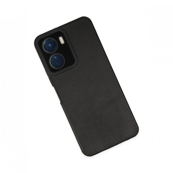 Newface Vivo Y16 Kılıf Loop Deri Silikon