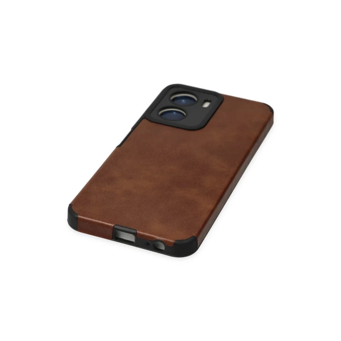Newface Vivo Y16 Kılıf Loop Deri Silikon