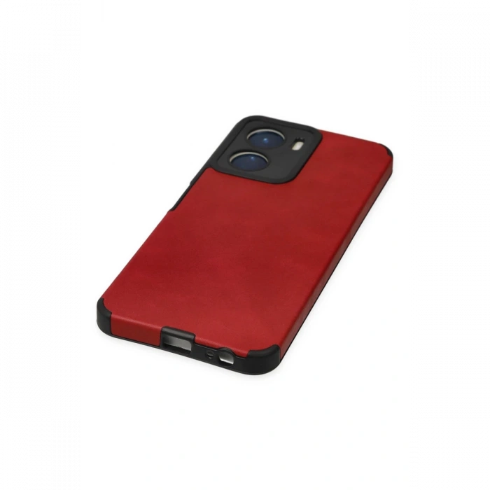 Newface Vivo Y16 Kılıf Loop Deri Silikon