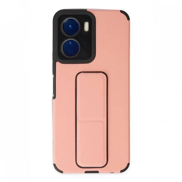 Newface Vivo Y16 Kılıf Mega Standlı Silikon