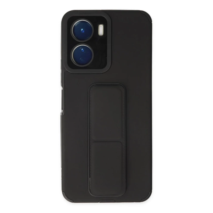 Newface Vivo Y16 Kılıf Mega Standlı Silikon