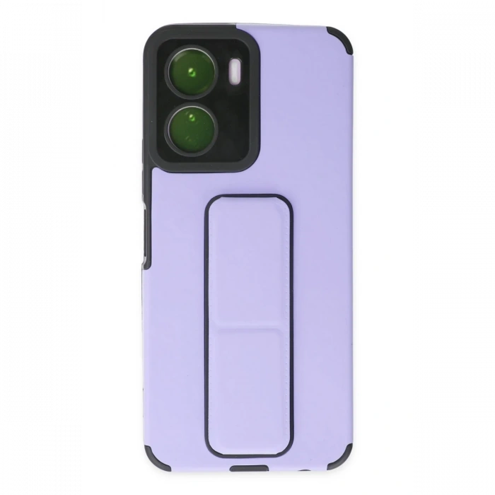 Newface Vivo Y16 Kılıf Mega Standlı Silikon