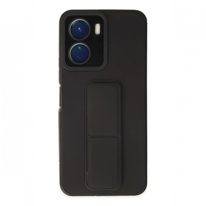 Newface Vivo Y16 Kılıf Mega Standlı Silikon