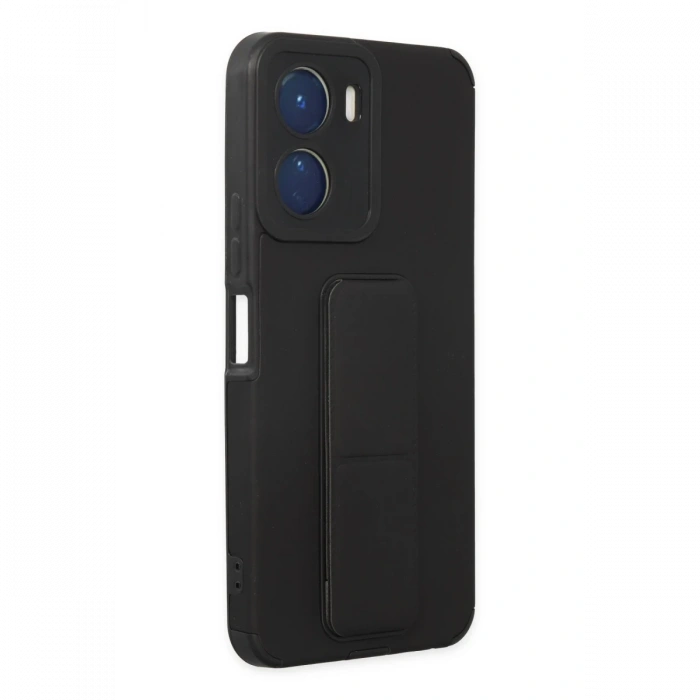 Newface Vivo Y16 Kılıf Mega Standlı Silikon