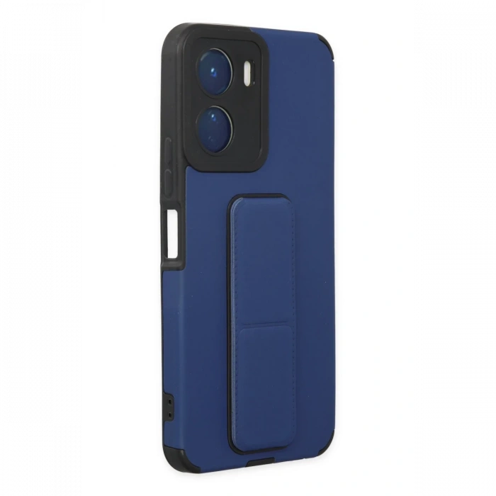 Newface Vivo Y16 Kılıf Mega Standlı Silikon