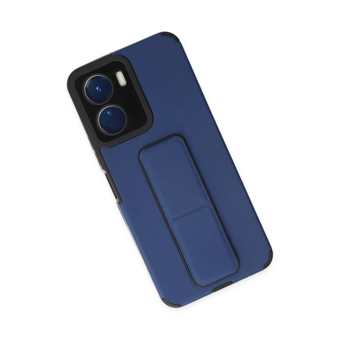 Newface Vivo Y16 Kılıf Mega Standlı Silikon