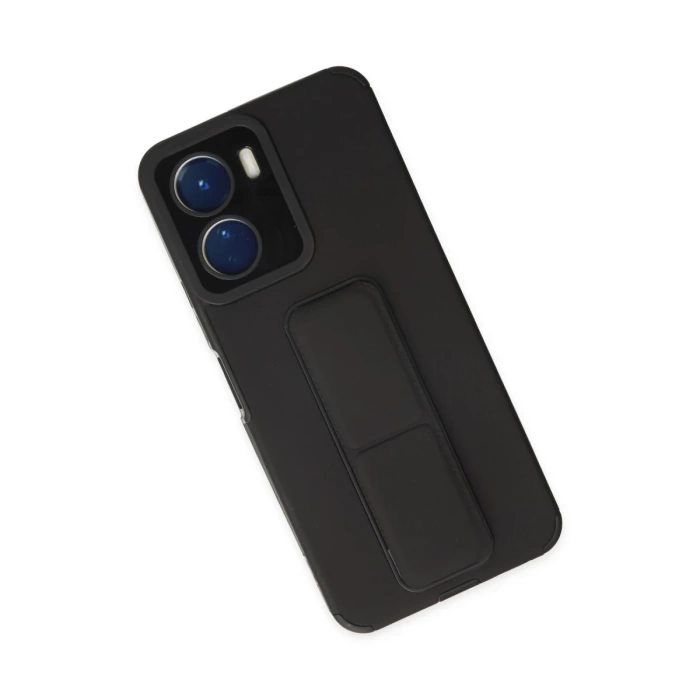 Newface Vivo Y16 Kılıf Mega Standlı Silikon