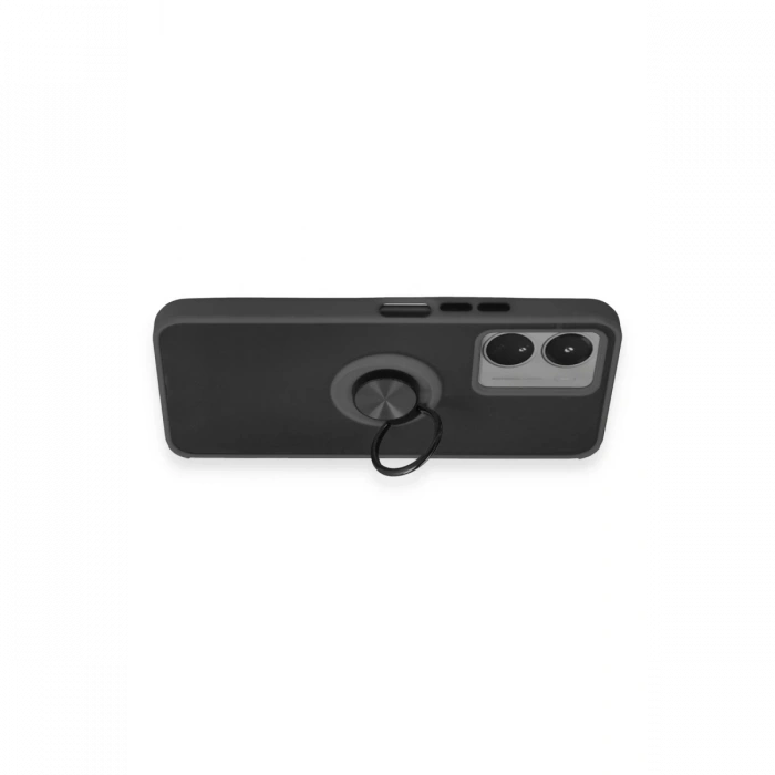 Newface Vivo Y16 Kılıf Montreal Yüzüklü Silikon Kapak