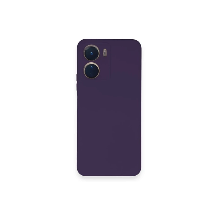 Newface Vivo Y16 Kılıf Nano içi Kadife Silikon