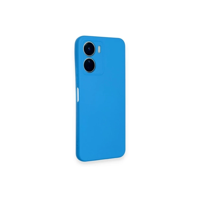 Newface Vivo Y16 Kılıf Nano içi Kadife Silikon