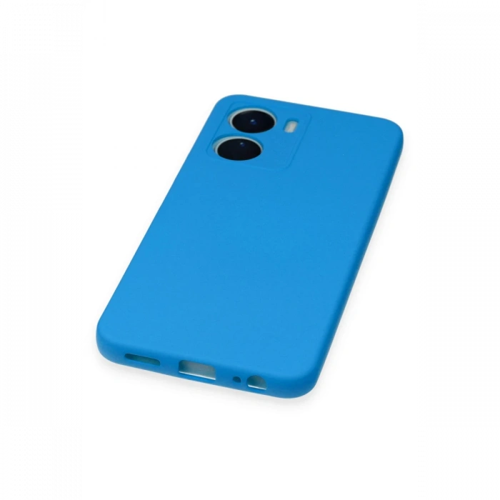 Newface Vivo Y16 Kılıf Nano içi Kadife Silikon